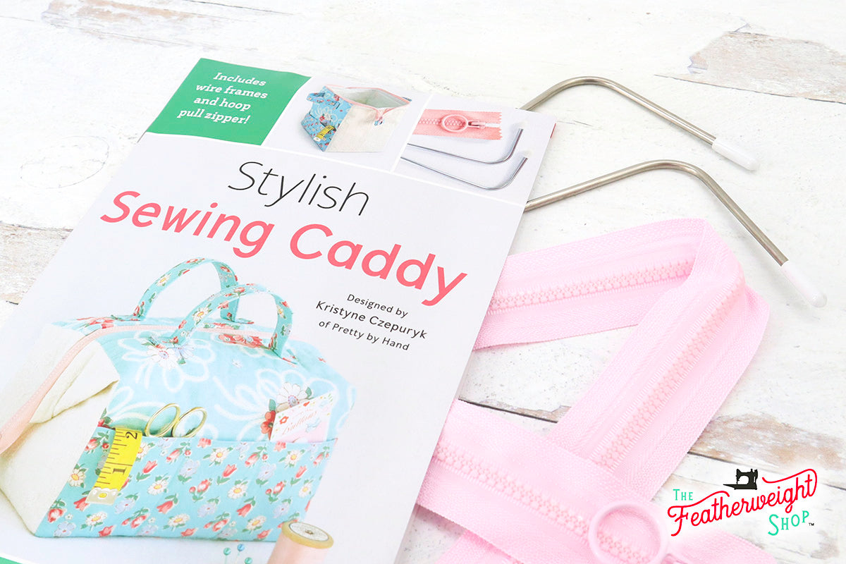 PATTERN, Stylish SMALL Sewing Caddy + Hardware Kit