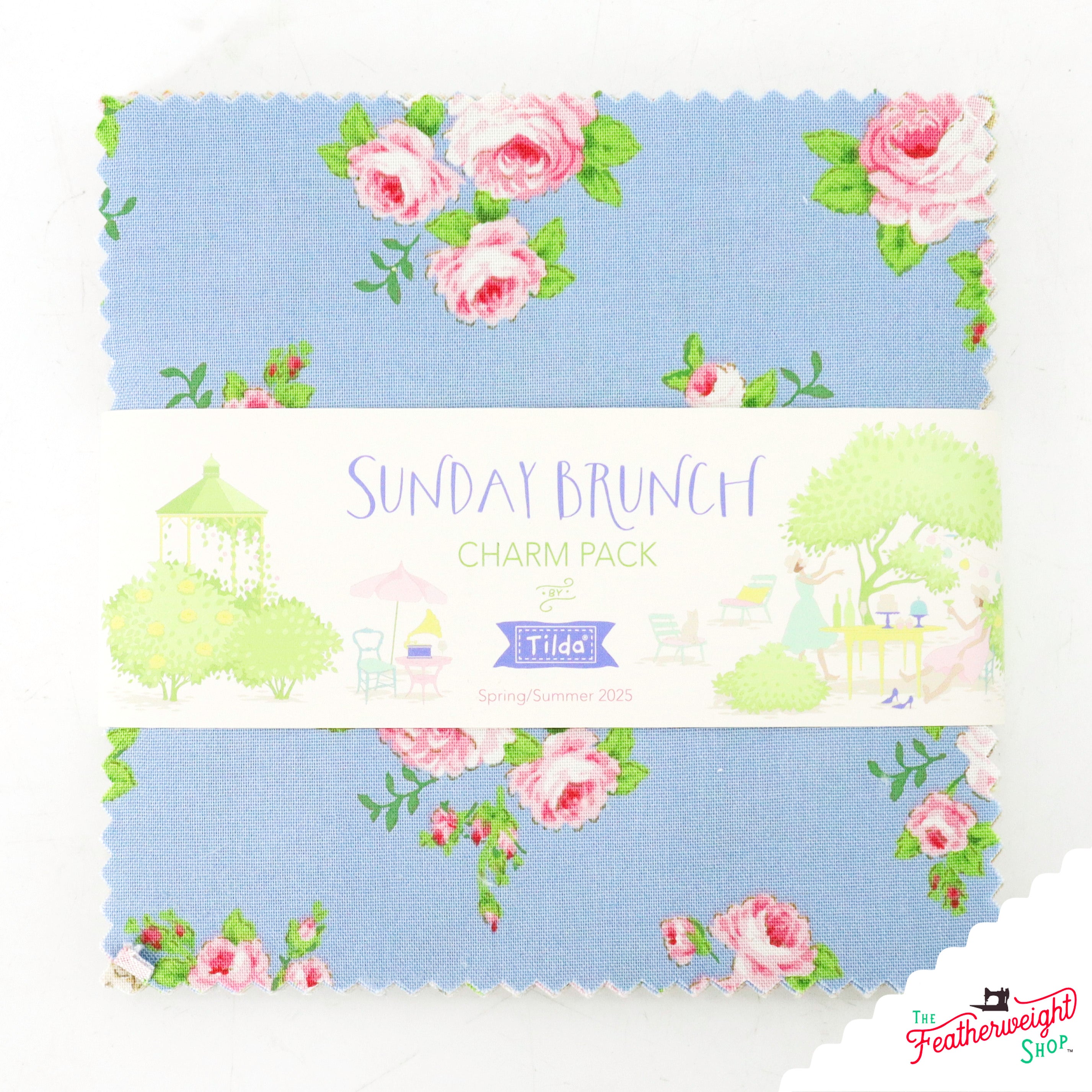 Fabric, Sunday Brunch by Tilda - 5-inch CHARM PACK