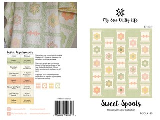Load image into Gallery viewer, Pattern, Sweet Spools Quilt by My Sew Quilty Life (digital download)