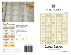 Pattern, Sweet Spools Quilt by My Sew Quilty Life (digital download)