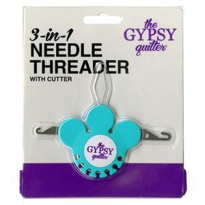 Hand Needle Threader & Cutter, 3-in-1 by Gypsy Quilter