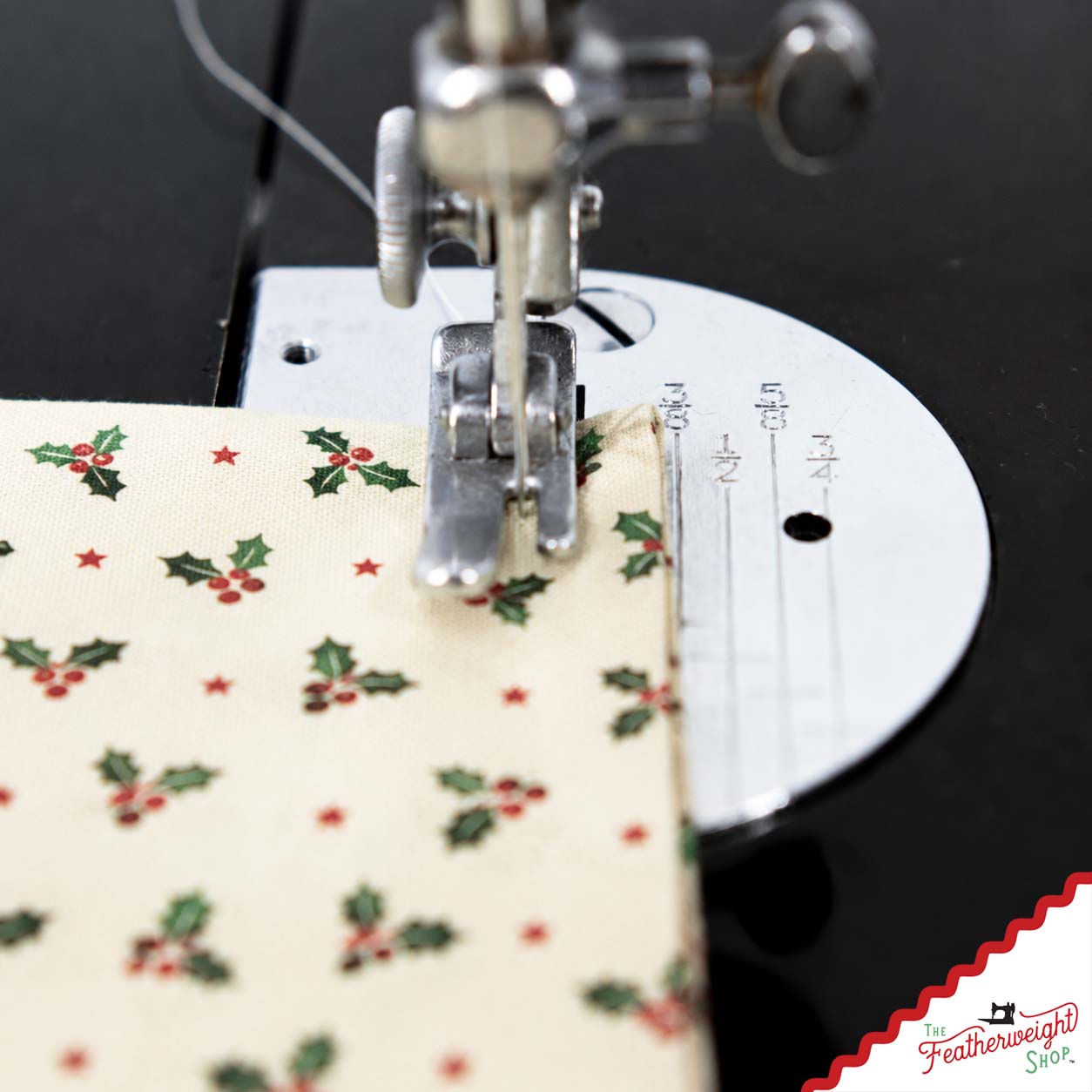 Premium Throat / Needle Plate, Graduated - Singer Featherweight Model 221