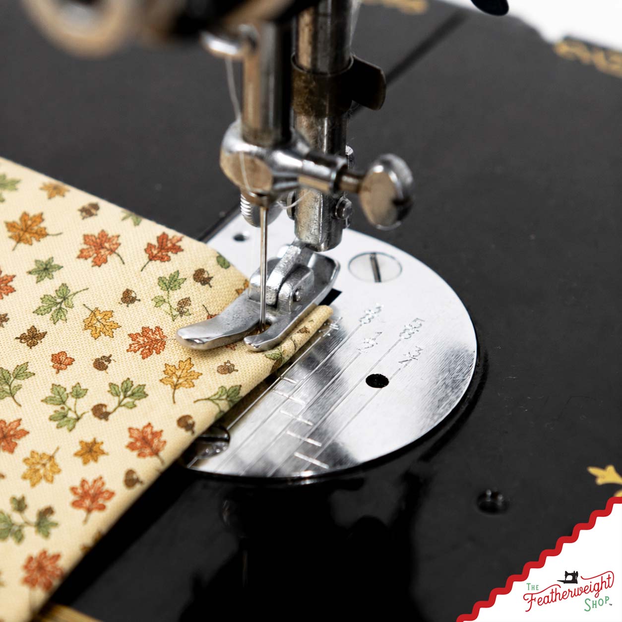 Premium Throat / Needle Plate, Graduated - Singer Featherweight Model 221