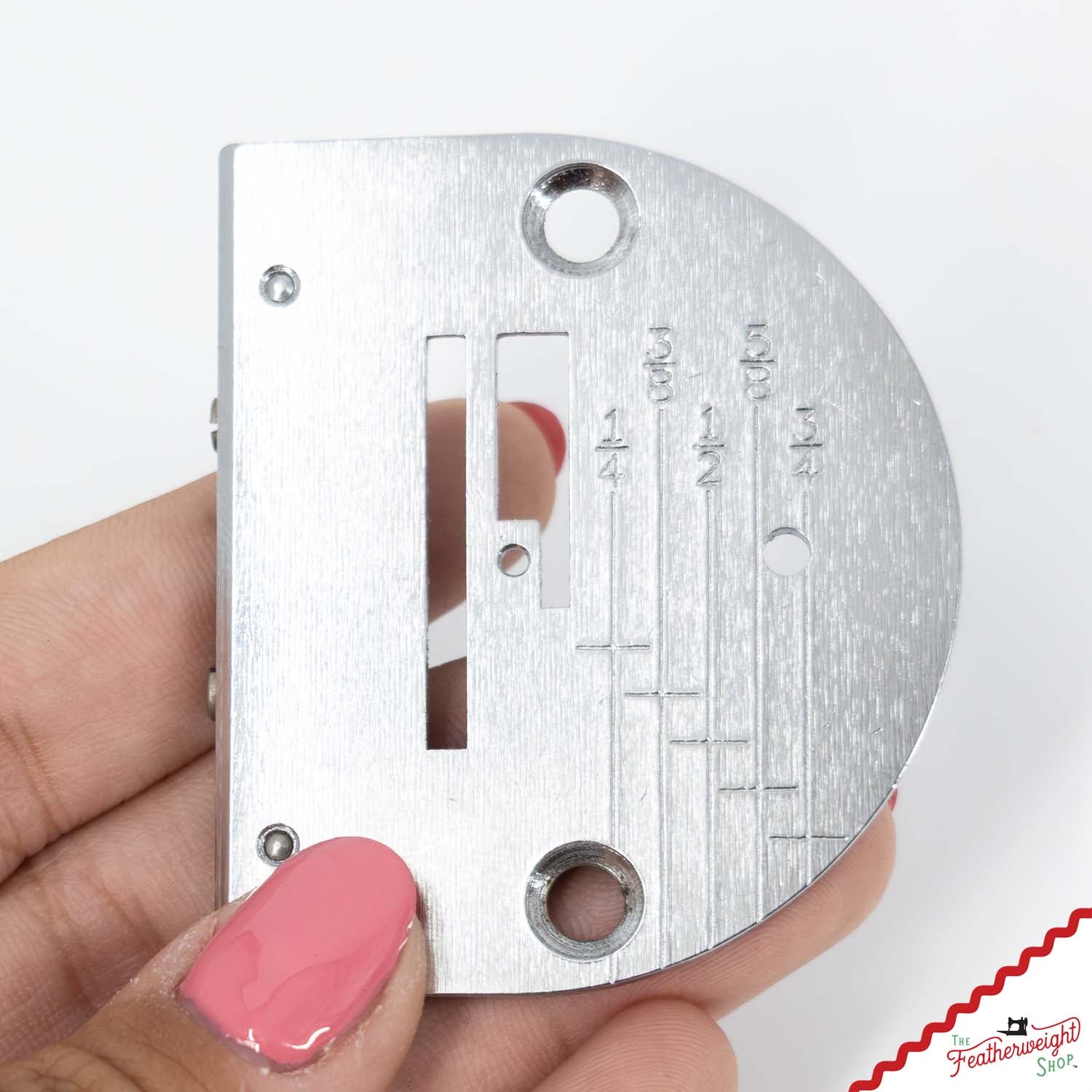 Throat / Needle Plate, Graduated - Singer Featherweight Model 221