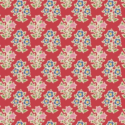 Fabric, Jubilee Farm Flowers BLENDERS by Tilda - FAT QUARTER BUNDLE