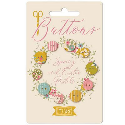 Buttons, Creating Memories SPRING by Tilda - 10 count