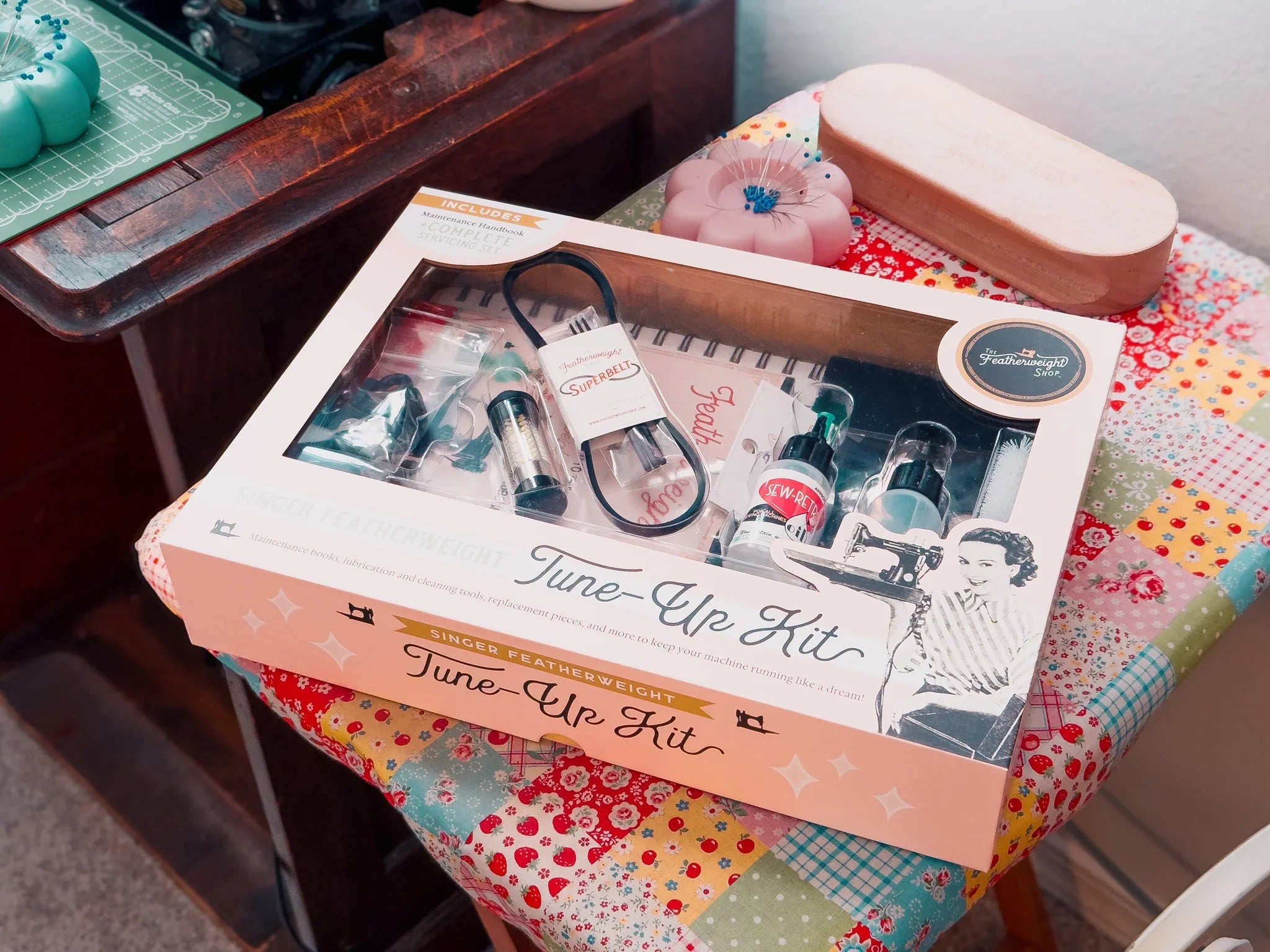 The Tune-Up Kit at home in the sewing room
