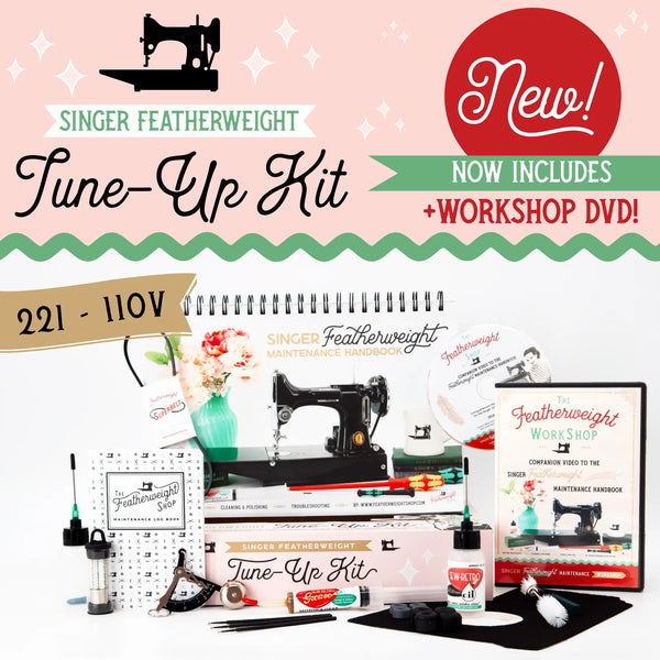 Singer Featherweight 221 Tune-Up Kit – The Singer Singer Featherweight 221 Tune-Up Kit – The Singer