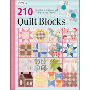 PATTERN BOOK, 210 Traditional Quilt Blocks with Step-by-Step Photos