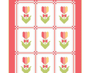 Load image into Gallery viewer, PATTERN, Tidy Up Tulip Quilt By My Sew Quilty Life