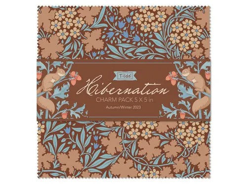 Fabric, Hibernation by Tilda  - 5-inch CHARM PACK