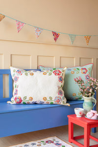 Fabric, Jubilee Collection by Tilda -  SUE TEAL (by the yard)