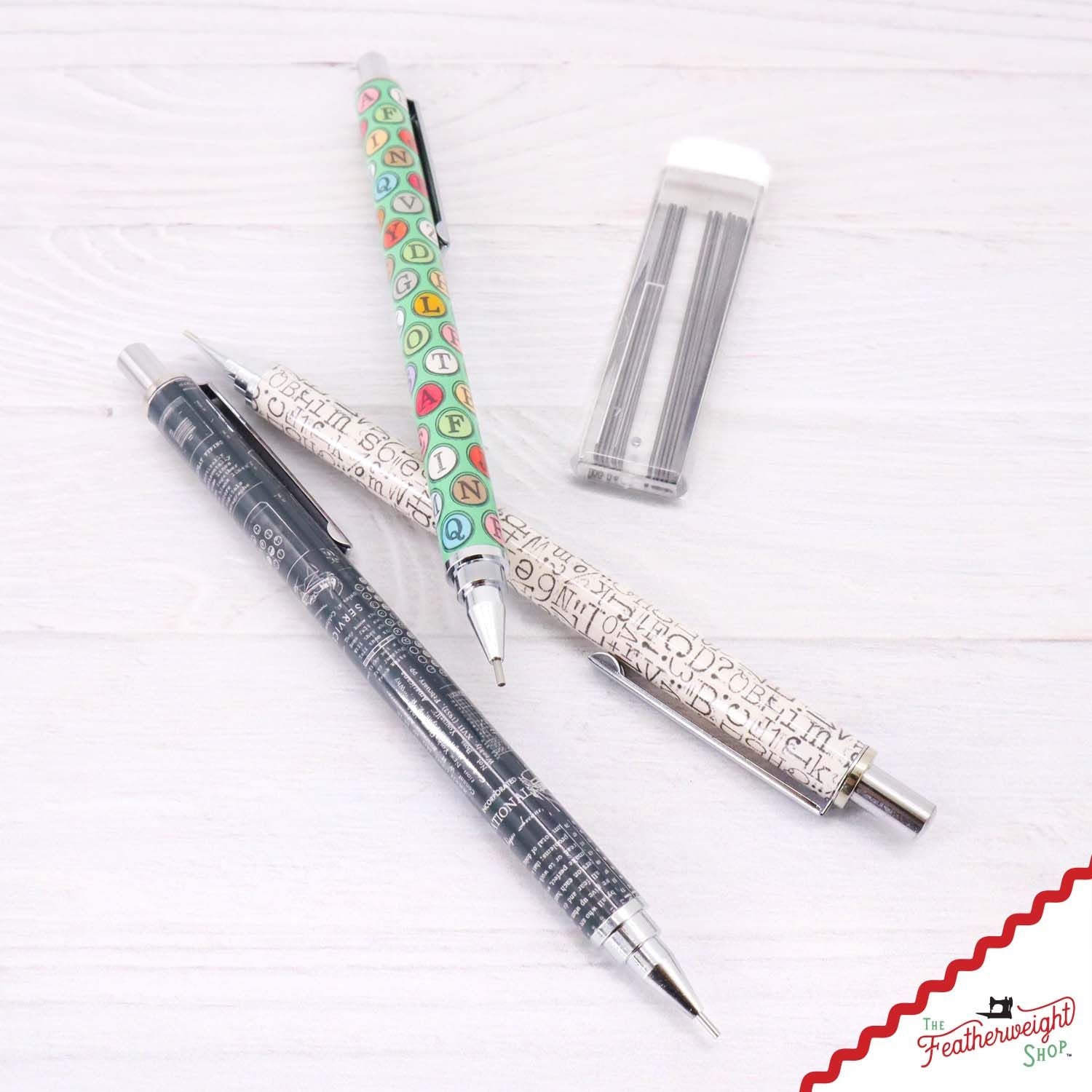 Mechanical Pencil Set BUSY BEE by Lori Holt (Set of 3)