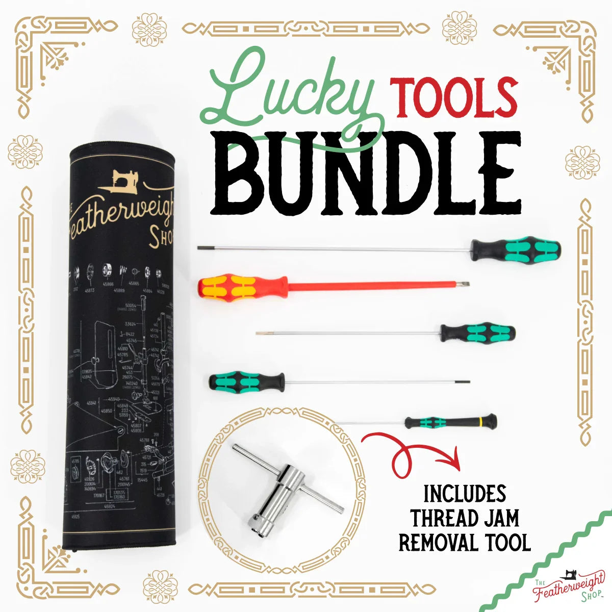 Lucky Tools Bundle – The Singer Featherweight Shop