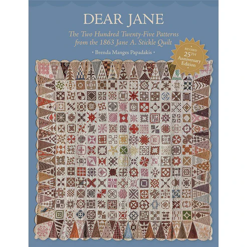 PATTERN BOOK, Dear Jane - Revised Edition by Brenda Papadakis