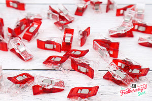 Wonder Clips, Box of 50 ct. - RED
