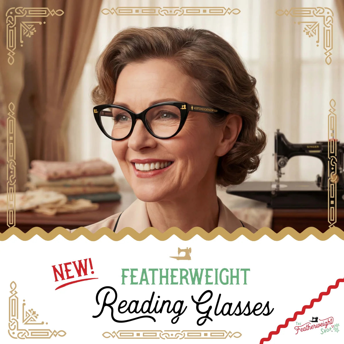 Reading Glasses, Featherweight Readers With Case – The Singer ...