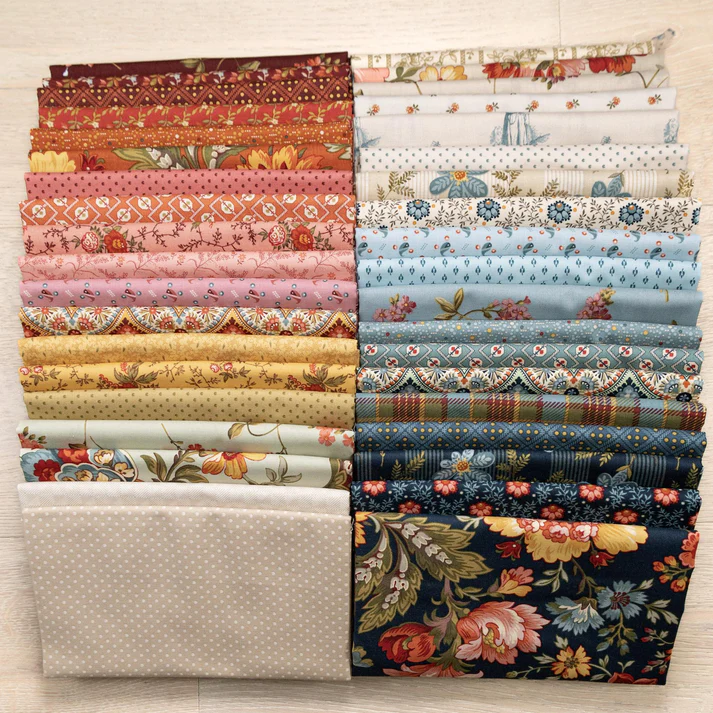Fabric, Farmer's Daughter by Laundry Basket Quilts - FAT QUARTER BUNDLE