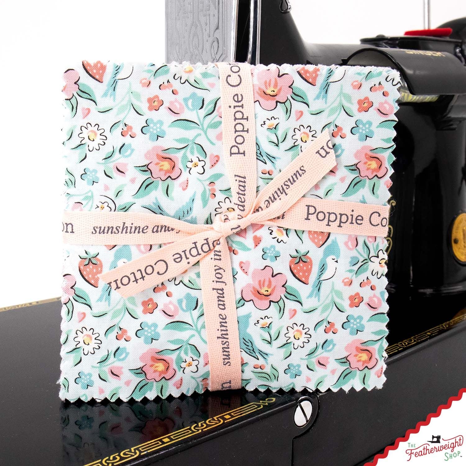 Fabric, Granny's Sewing Room by Sheri McCulley for Poppie Cotton - 5" Stacker