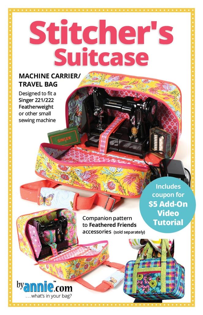 PATTERN, Featherweight STITCHER'S SUITCASE by Annie