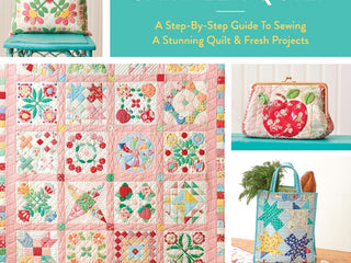 Load image into Gallery viewer, The Vintage Flower Sampler Quilt Pattern Book