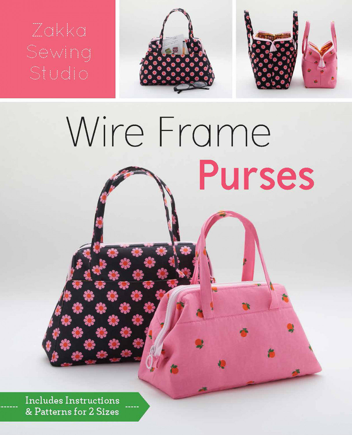 PATTERN, Wire Frame Purses