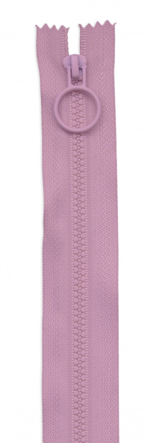 Zipper, Pink HOOP 16-inch (pack of 2)