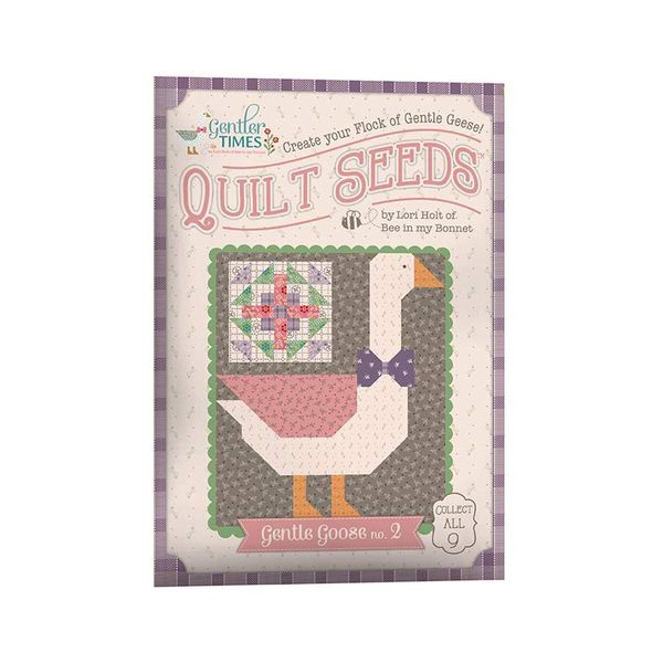 PATTERN, Gentler Times Quilt Seeds ~ Gentle Goose No. 2 Block by Lori Holt