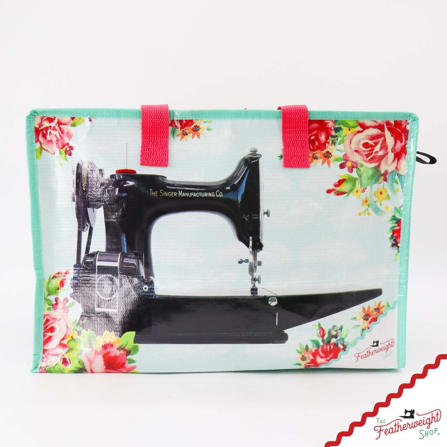 Bag, Floral Featherweight Shopping Bag - DISCOUNTED