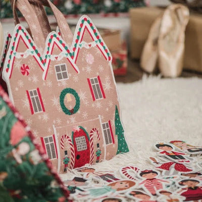 Fabric, Storybook Felt NUTCRACKER TRADITION ~ Cut & Sew (PANEL)