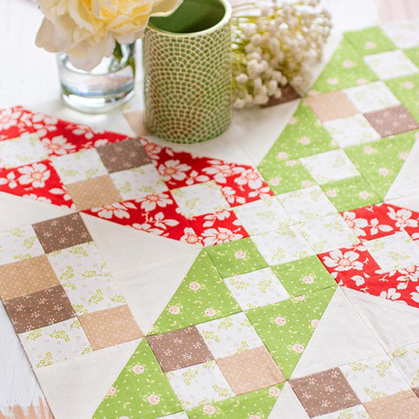 PATTERN BOOK, Strawberry Garden Sampler Quilt by Joanna Figueroa of Fig Tree & Co.