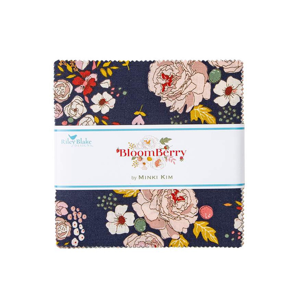 Fabric, Bloomberry by Minki Kim - 5-INCH STACKER