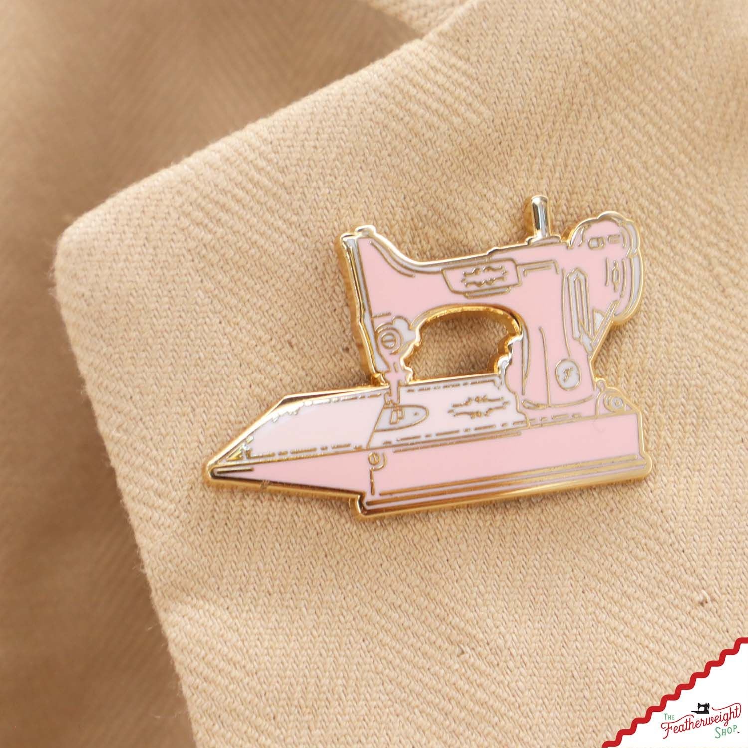 Lapel Pin - PINK Featherweight