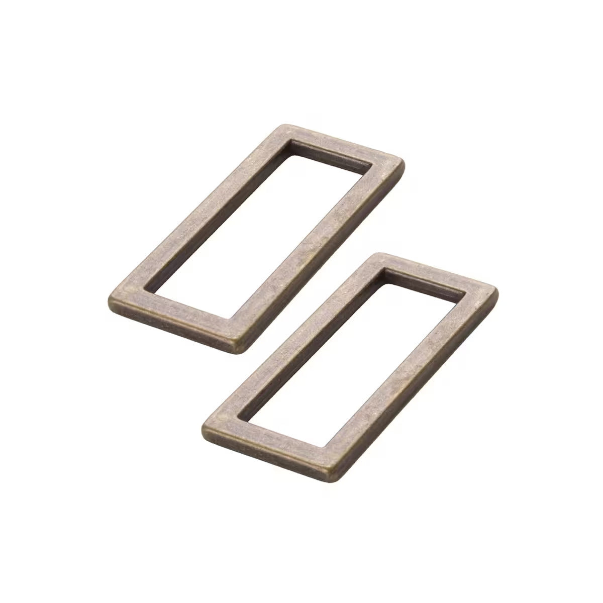 Hardware, Rectangle Ring - 1 ½" - Set of Two