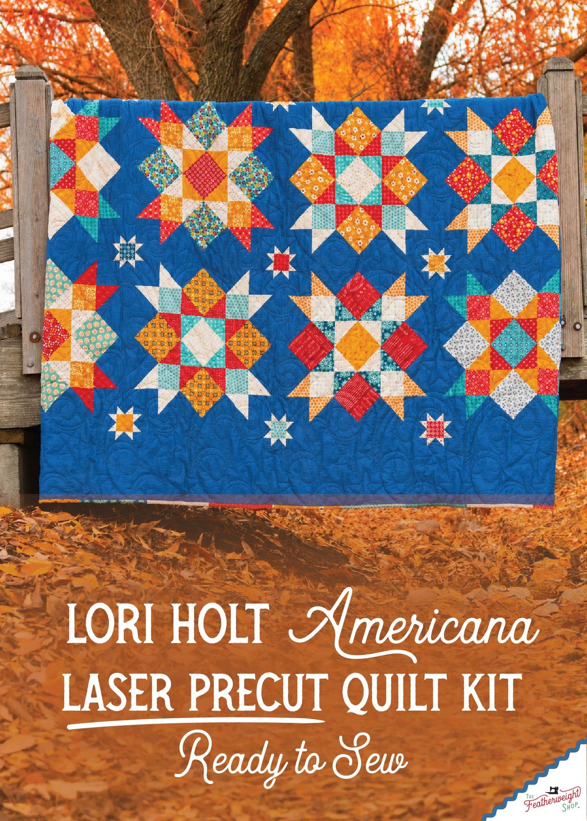 Quilt Kit, Laser Pre-cut - Americana New England and Canada Quilt Kit