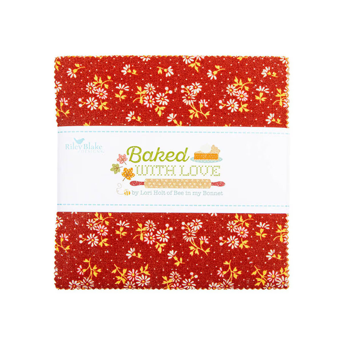 Fabric, Baked With Love by Lori Holt - 5-INCH STACKER