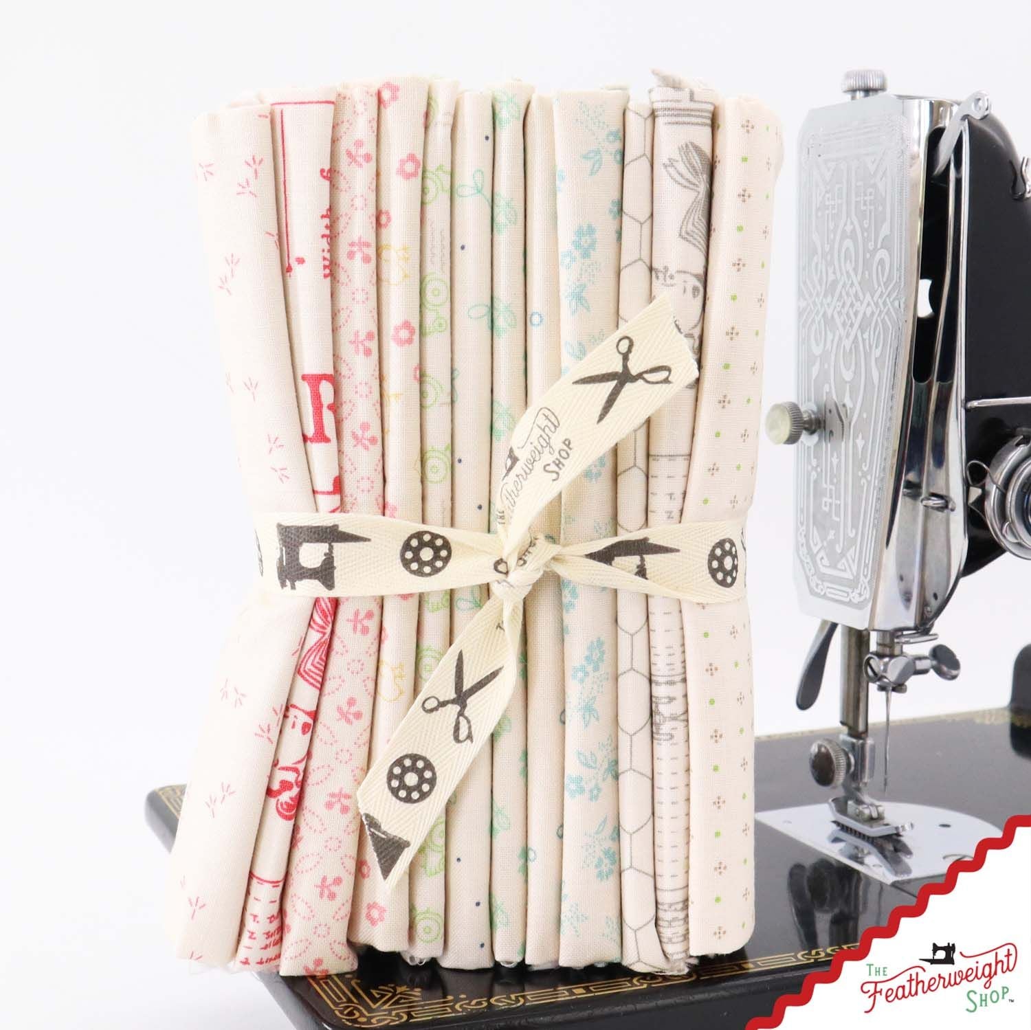 Fabric, Farmer's Daughter CURATED Backgrounds - FAT QUARTER BUNDLE