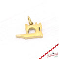 Jewelry, Singer Featherweight 221 Charm, GOLD