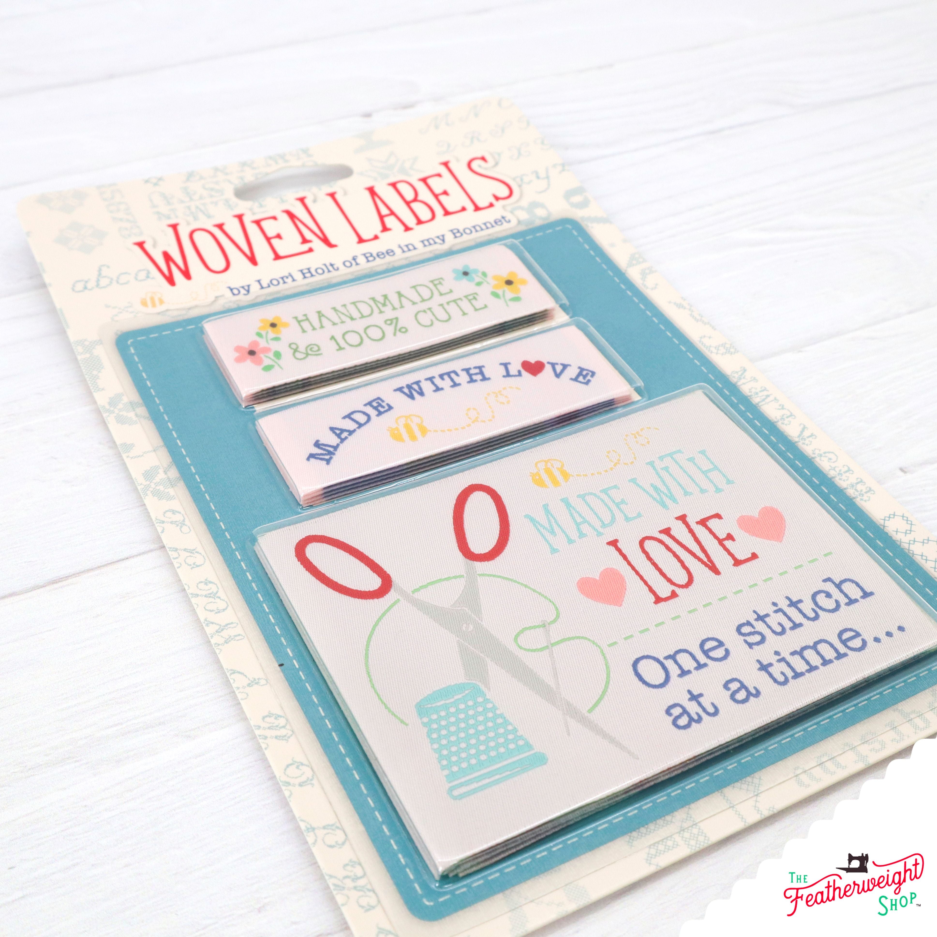 Labels, Made With Love Woven Sew-In Tags by Lori Holt