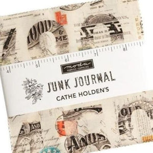 Fabric, Junk Journal by Cathe Holden - CHARM PACK