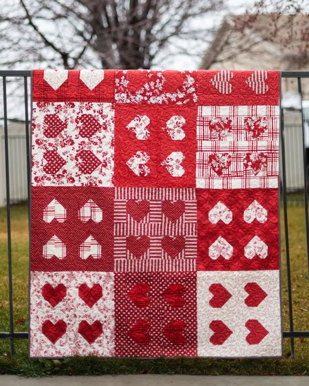 PATTERN, Love All Around Quilt by Taren Studios