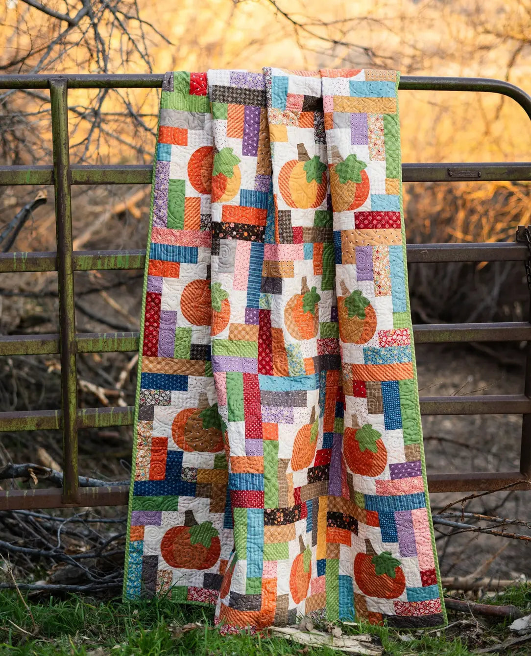 Quilt Kit, Boxed Set - Pumpkins & Haystacks by Lori Holt