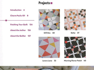 Load image into Gallery viewer, PATTERN BOOK , Just Two Charm Pack Quilts