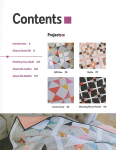 PATTERN BOOK , Just Two Charm Pack Quilts