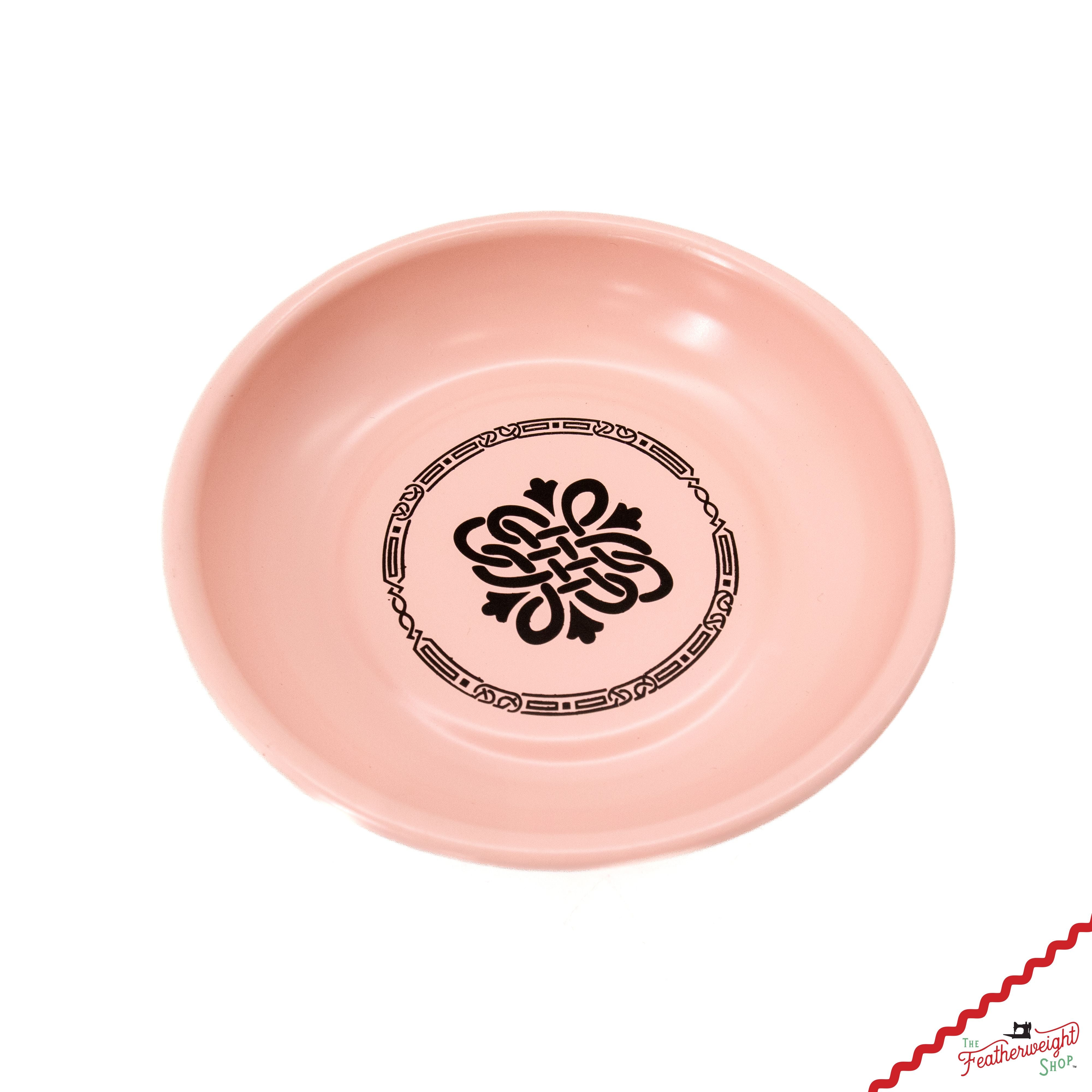 Magnetic Dish for Pins & Maintenance, PINK & BLACK Featherweight Style