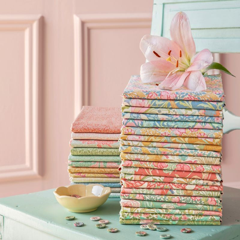 Fabric, Songbird by Tilda - Fat EIGHTH Bundle - 20 pieces