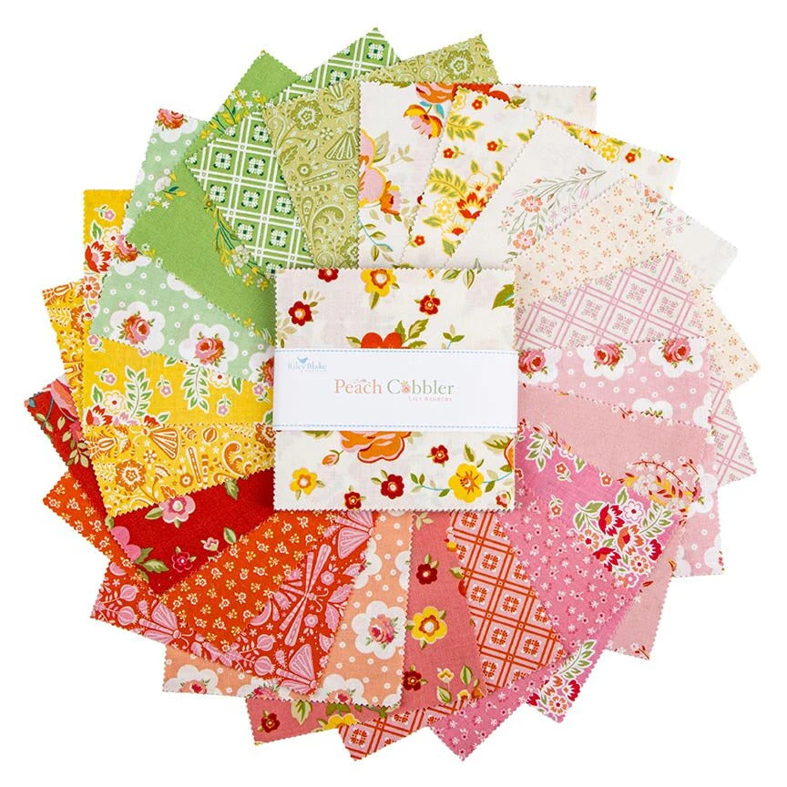 Fabric, Peach Cobbler - 5-INCH STACKER