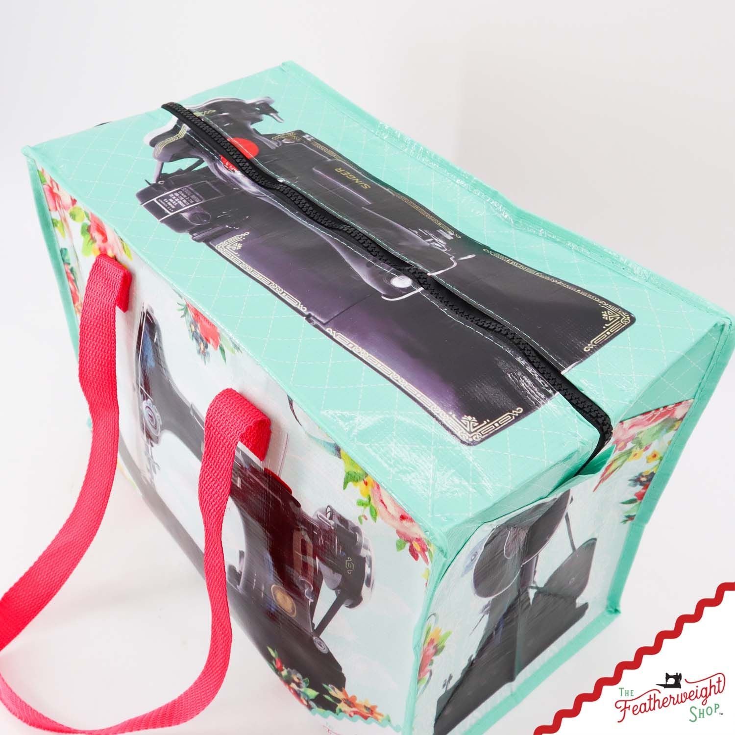 Bag, Floral Featherweight Shopping Bag - DISCOUNTED
