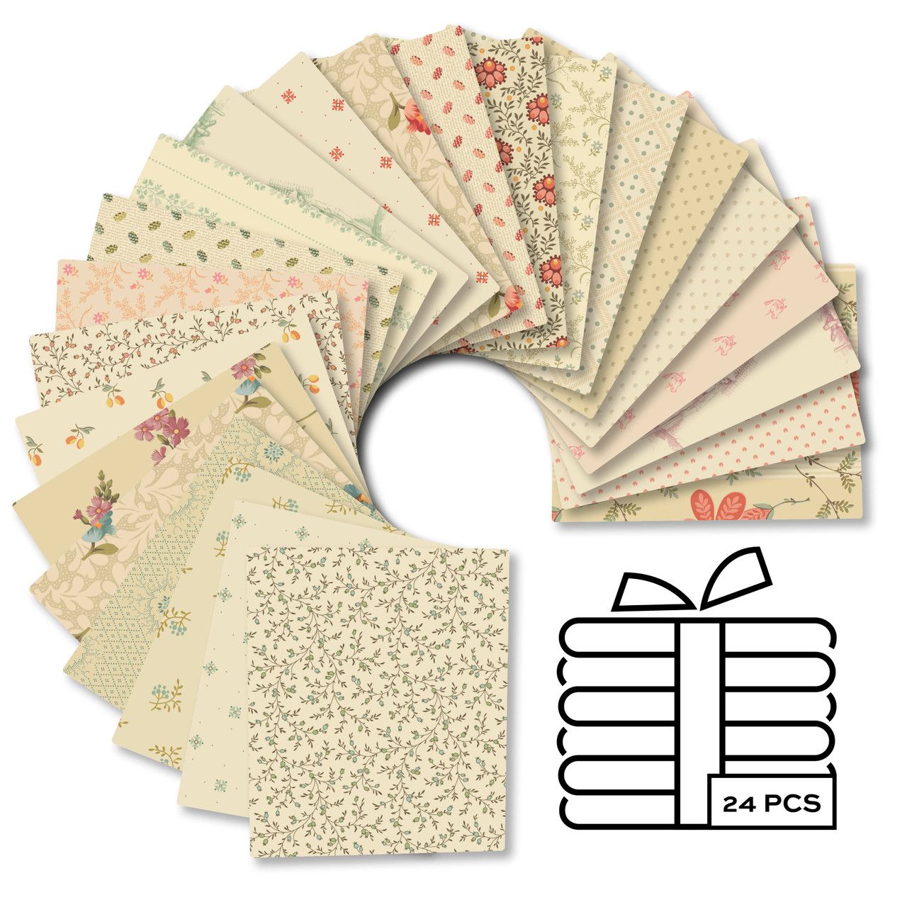 Fabric, Laundry Line by Laundry Basket Quilts - FAT QUARTER BUNDLE