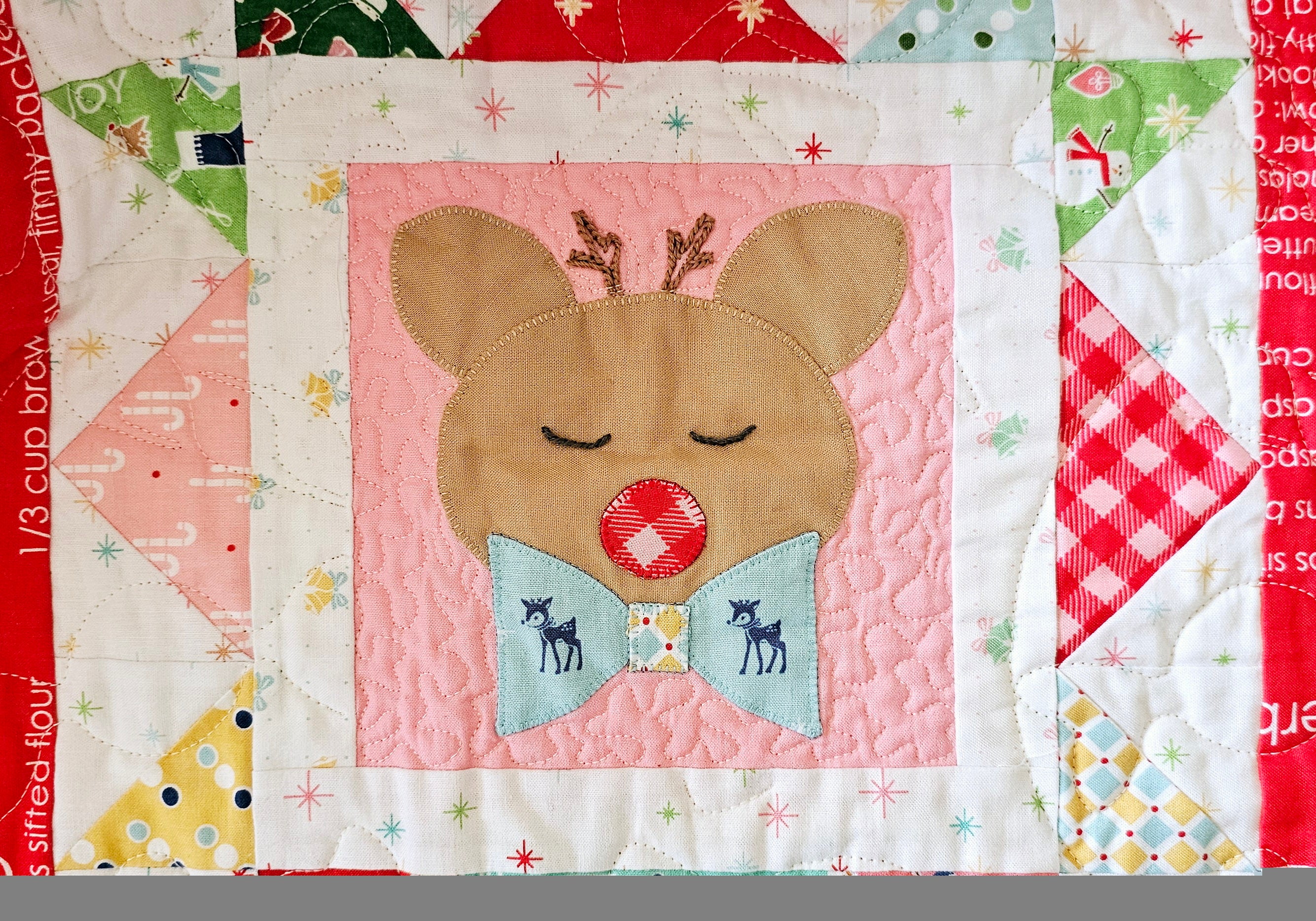 Quilt Kit, Cozy Christmas Applique' (Templates Included)